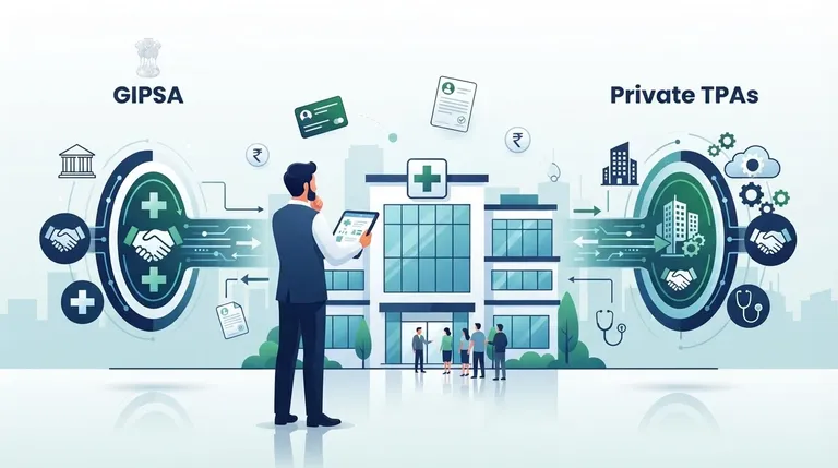 GIPSA vs Private TPAs: Which Empanelment is Better for Your Hospital? (2026)