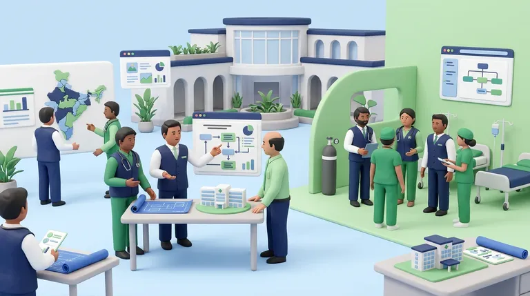 What advantages do hospital consulting firms have for you?